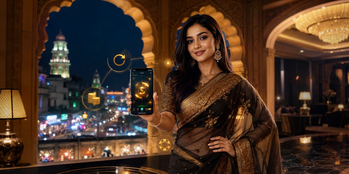 ময়মনসিংহের নাইট মার্কেটে রিবেট বোনাস উপভোগ করছেন একজন খেলোয়াড়